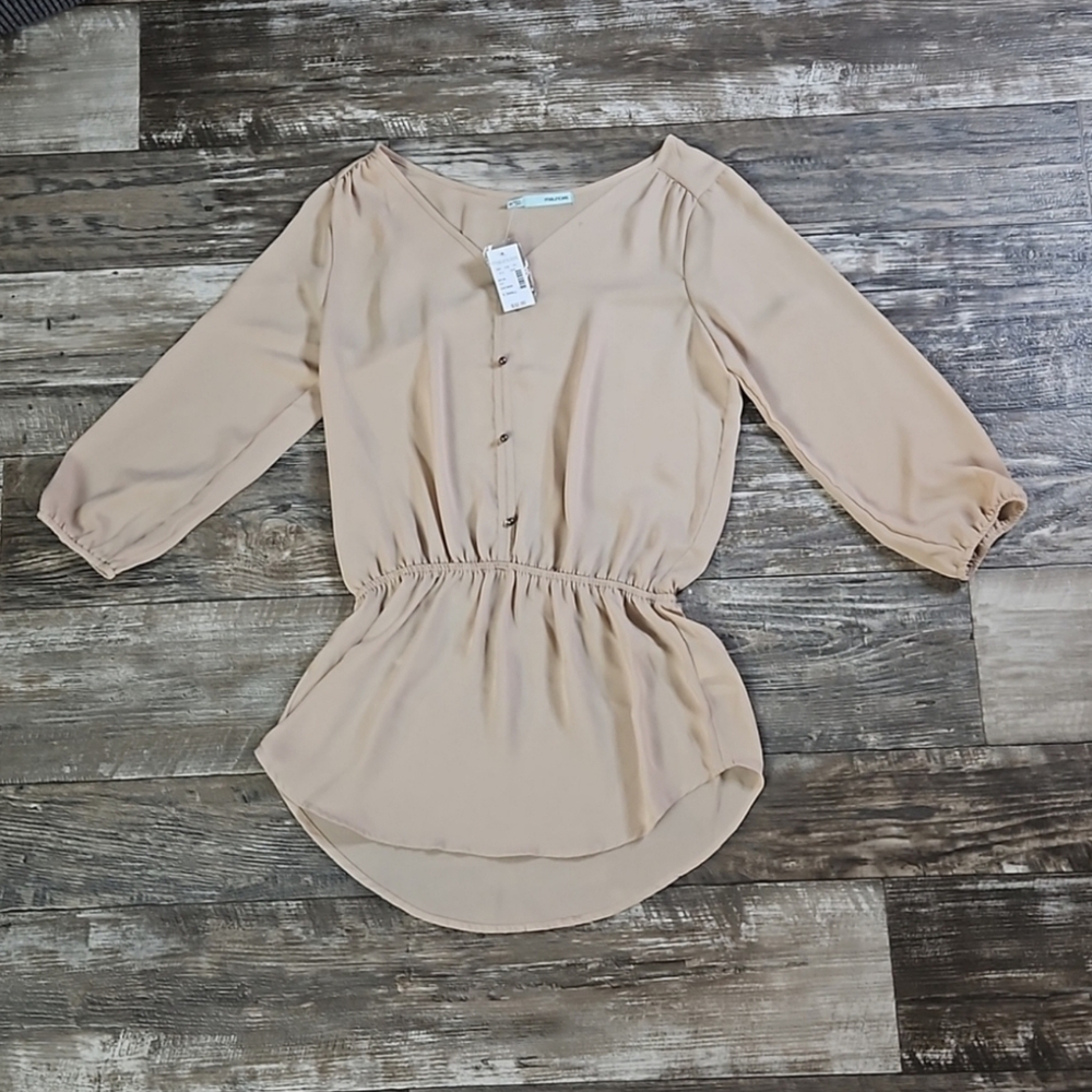 Maurices Lightweight Blouse Elastic Waist Women's XS NWT